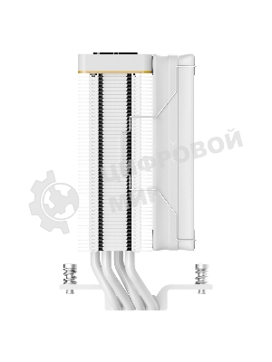 Кулер для процессора Cooler Ocypus Iota A40 белый 120мм алюминий+медь 2000rpm 29db 4-pin 220W 156мм