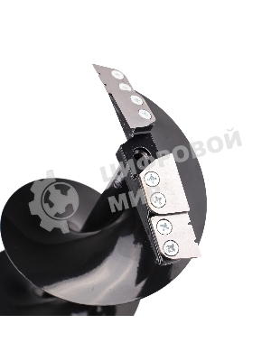 Шнек двухзаходный PATRIOT D 180i для льда, диаметр 180мм, длина 1000мм, смен. ножи (Россия)