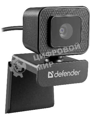 Веб-камера G-lens 2596 QHD 3840x2160, 30 кадр/с, USB Type-A, микрофон (шумоподавление), автоматическая фокусировка, автоосвещение, универсальное крепление