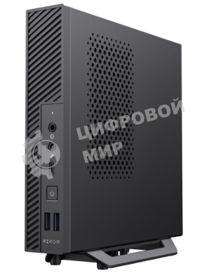 Компьютер Rikor USFF 101.1 4BA745FE i3-12100/8GB/256GB SSD/UHD Graphics 730/WiFi/BT/Win11Pro/black