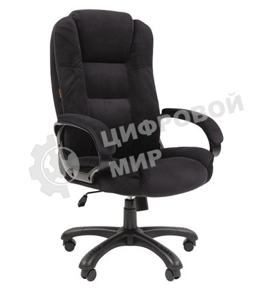 Кресло Chairman Home 600 черный, ткань, 120 кг