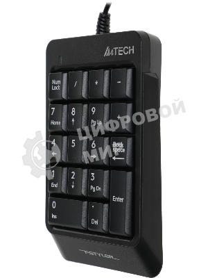 Числовой блок проводной A4Tech Fstyler FK13P, USB, черный