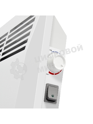 Конвектор Ballu Camino Eco Turbo BEC/EMT-1000 + Кронштейн CWM-02, белый, 1000 Вт, 15 м2, термостат