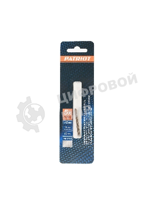 Сверло EDGE by PATRIOT по металлу 1,5 мм, 3шт в блистере