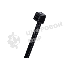 Хомут кабельный 4.8х400 нейл. черный (уп. 100 шт) IEK UHH32-D048-400-100
