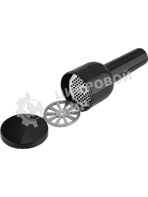 Мясорубка электрическая LEONORD LE-17705 Premium черный, 3000 Вт, 3.0 кг/мин, реверс, металлический лоток, насадки - 6