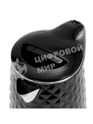 Чайник электрический ВАСИЛИСА ВА-1033 пластик, черный, 1.8 л (12)