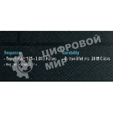 Мышь проводная A4Tech X89 черный, 2400 dpi, USB, кнопки - 8