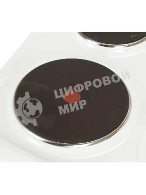 Плита электрическая Hansa FCEW54120 белый, конфорок 4 шт, духовка 62 л, 50 см x 85 см x 60 см