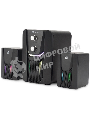 Акустическая система Оклик OK-423 2.1 черный 11Вт