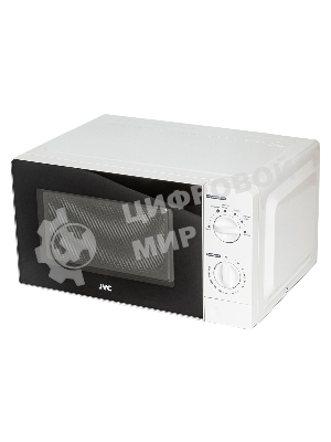 Микроволновая печь JVC JK-MW123M белый, 20 л, 700 Вт, переключатели - поворотный механизм