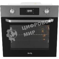 Духовой шкаф Электрический Domfy DM6642EO IX нержавеющая сталь