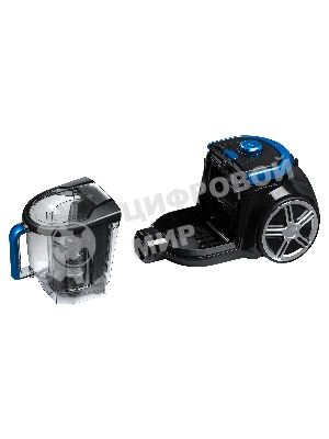 Пылесос BBK BV1802 имперский синий, 300/1600 Вт, уборка сухая, пылесборник контейнер 2 л