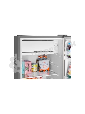 Холодильник Maunfeld MFF83GD золотистый/серый мат. однокамерный 85л