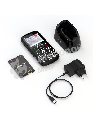 Мобильный телефон Maxvi B5ds up черный