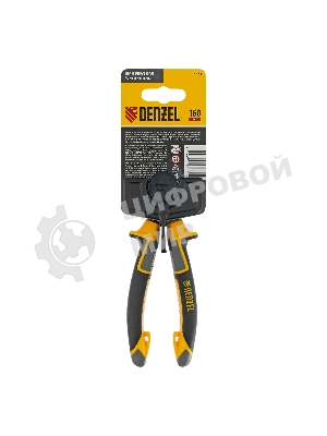 Кабелерез Denzel 160 мм, трехкомпонентные рукоятки