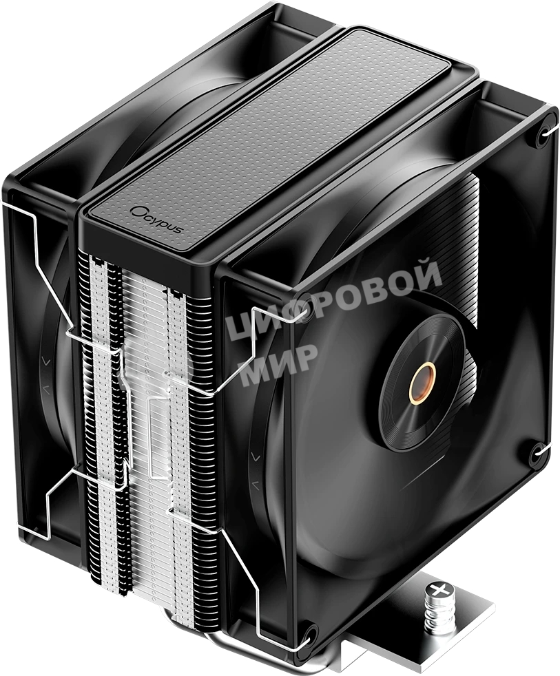 Кулер для процессора Ocypus Delta A40 Elite BK Dual Fan (Delta-A40-BK2NNWN00X-GL)