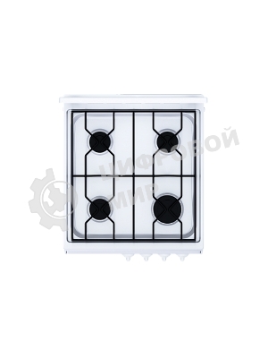 Плита газовая Flama AVG 1401 W белый,крышка