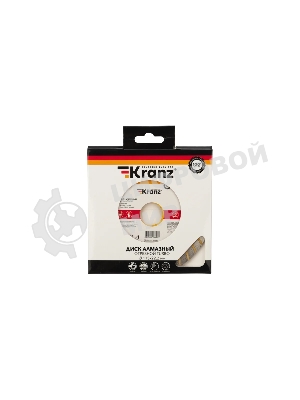 Диск алмазный отрезной Kranz Turbo 115x22.2 мм