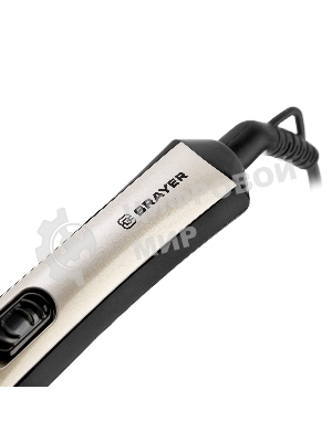 Щипцы для завивки волос BRAYER BR3203 бежевый/черный, 9 мм, 210 °C, 1 режим