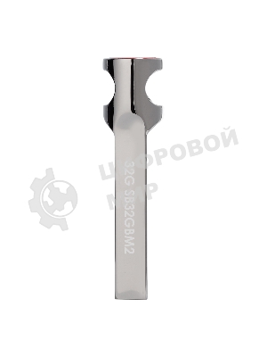 Флешка USB Smartbuy M2 Meta (SB32GbM2), 32Gb, USB 3.0/3.1, R/W 100/90, стальной