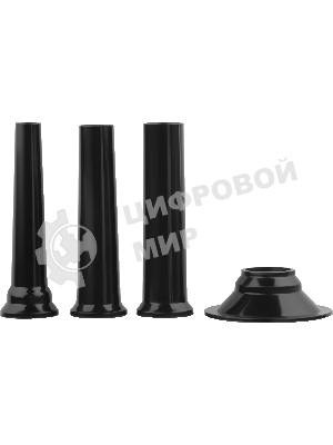 Мясорубка электрическая LEONORD LE-17705 Premium черный, 3000 Вт, 3.0 кг/мин, реверс, металлический лоток, насадки - 6