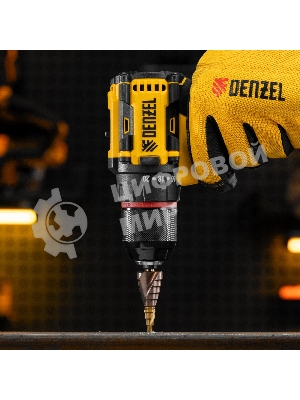 Сверло ступенчатое Denzel 4-6-8-10-12-14-16-18-20 мм, Р6М5К5, 6-гр. хвостовик 723613