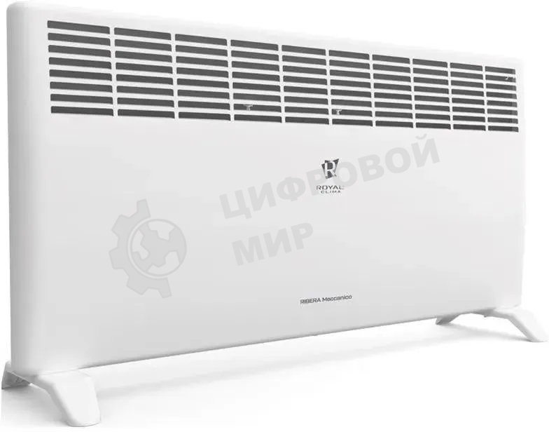 Конвектор электрический Royal Clima REC-R2000M белый, 2000 Вт, 25 м2, термостат