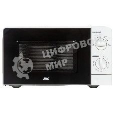 Микроволновая печь JVC JK-MW123M белый, 20 л, 700 Вт, переключатели - поворотный механизм