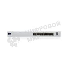 Коммутатор Ubiquiti USW-24-POE 24PORT 1000M 2SFP POE