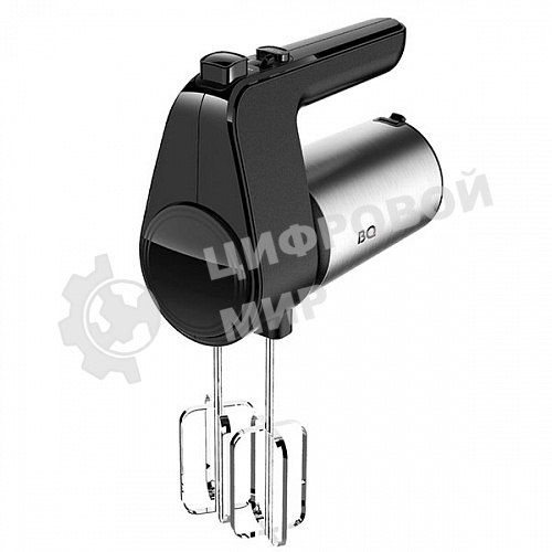 Миксер BQ MX323 Steel-black, Мощность 500 Вт, 6 скоростей, Режим Турбо