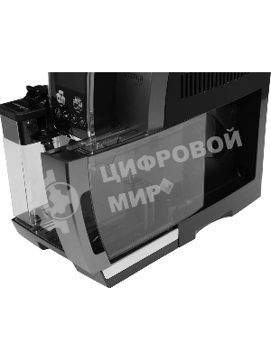 Кофемашина автоматическая DeLonghi Dinamica Plus ECAM380.95.TB черный/серый, исп. кофе - зерновой/молотый, 1.8 л, 1450 Вт, 15 Бар.