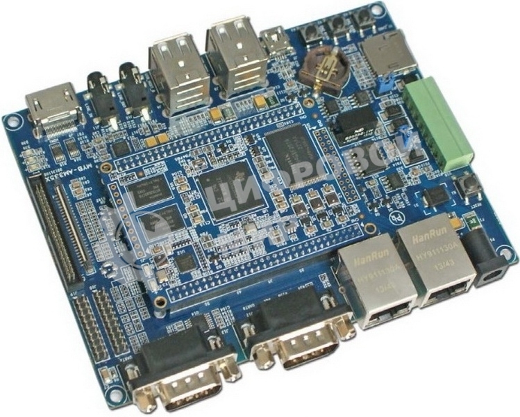 Плата разработки Myir MYD-C3352-512N512D-80-C 800MHz AM3352, 512MB DDR3, 512MB Nand
