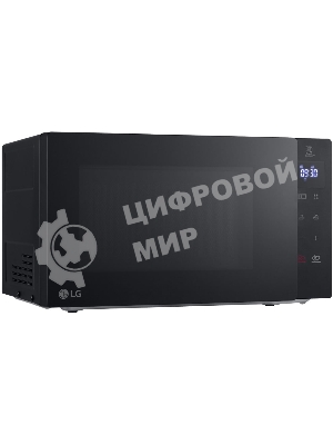 Микроволновая печь LG MH6032GAS черный, 20 л, 700 Вт, переключатели - сенсор