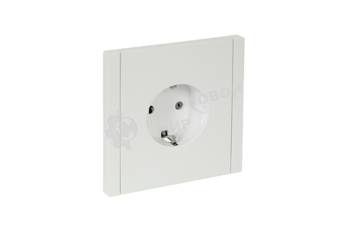 Розетка СП FORTE&PIANO FP216 16А с заземл. без защ. шторок винт. крепл. белый IEK FP-R11-16-K01