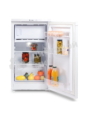 Холодильник Бирюса 408 белый однокамерный 88/27л морозилка сверху