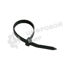 Хомут кабельный 4.8х400 нейл. черный (уп. 100 шт) IEK UHH32-D048-400-100