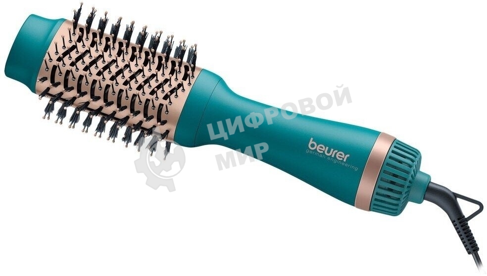 Фен-щетка Beurer HC45 Ocean бирюзовый, 1000 Вт, ионизация
