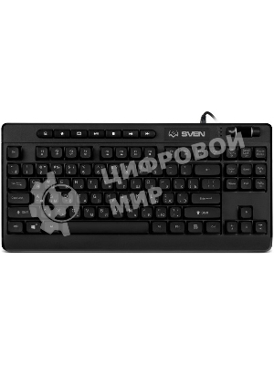 Клавиатура SVEN KB-G8200 проводная, USB Type-A, чёрный