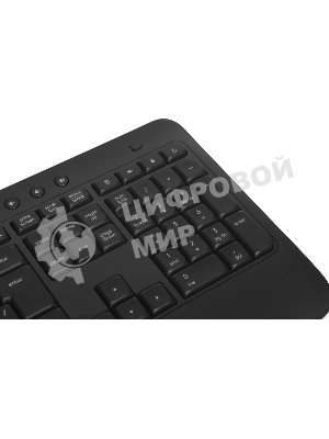 Комплект клавиатура+мышь беспроводной LOGITECH MK540 Advanced black (USB, 1000dpi) (920-008686)