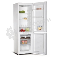 Холодильник Kraft KF-DF205W белый двухкамерный 166/64л морозилка снизу