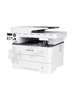 МФУ лазерное Pantum M7108DN, P/C/S, Mono laser, A4, 33 ppm, 1200x1200 dpi, 256 MB RAM, PCL/PS, Duplex, ADF50, paper tray 250 pages, USB, LAN, start. cartridge 6000 pages, проектная модель