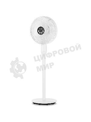 Вентилятор напольный Coolfort CF-2030 50Вт скоростей:3 ПДУ белый/черный
