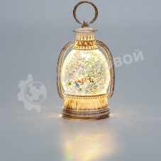 Светильник декоративный (фигура) Neon-night Фонарик с эффектом снегопада и подсветкой