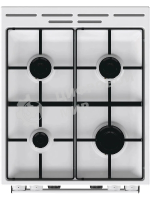 Плита комбинированная Gorenje GK5C60WJ белый, конфорок 4 газовых, духовка 62 л, 50 см x 85 см x 59.4 см