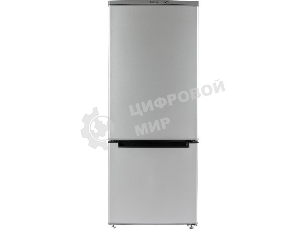 Холодильник Бирюса M551 металлик двухкамерный 180/60л морозилка снизу, автоматическое оттаивание