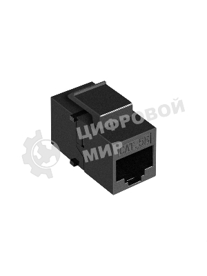 Модуль проходной ExeGate CP45-KJ-UC5e (RJ45-RJ45 формата Keystone Jack, Кат.5e, неэкранированный)