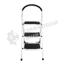 Стремянка стальная трехступенчатая Deli DL509013 макс.высота 670мм, до 150кг, ступени 360x270мм