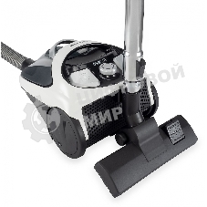 Пылесос Hyundai HYV-C1995 белый/черный, 250/1800 Вт, уборка сухая, пылесборник контейнер 1.5 л