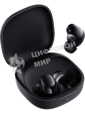 Наушники TWS Xiaomi Redmi Buds 6 Play M2420E1 черный, внутриканальные, Bluetooth, быстрая зарядка, до 7.5 ч